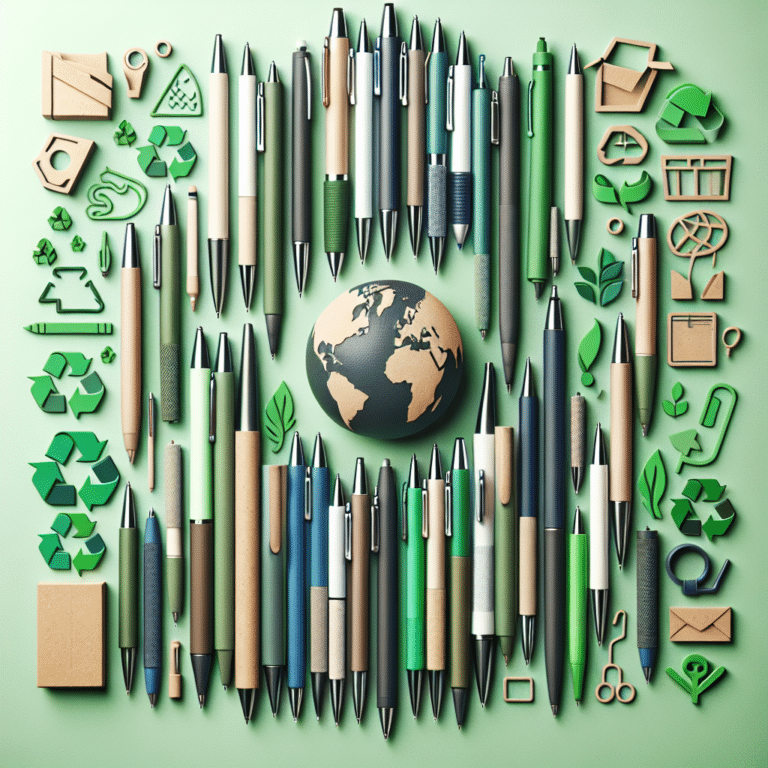 Using Recycled Material Ballpoint Pens for Sustainability