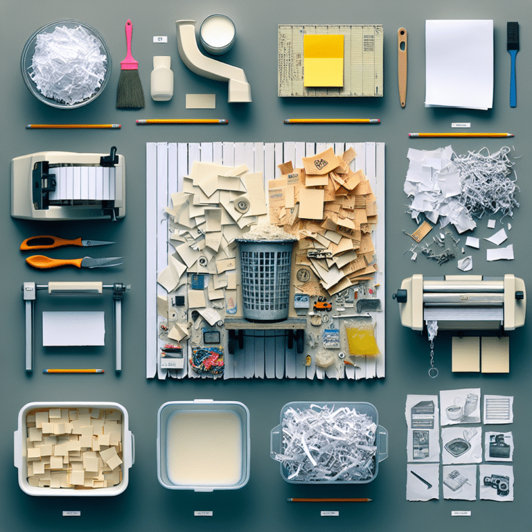 Step by Step Guide on Making Recycled Post-It Notes