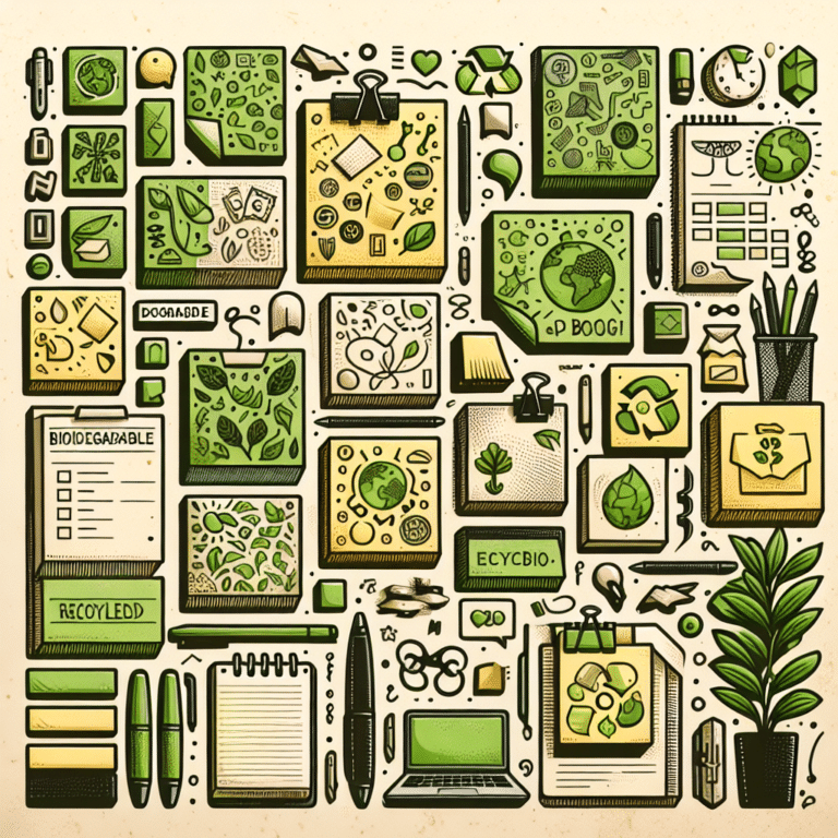 Biodegradable Sticky Notes for Work