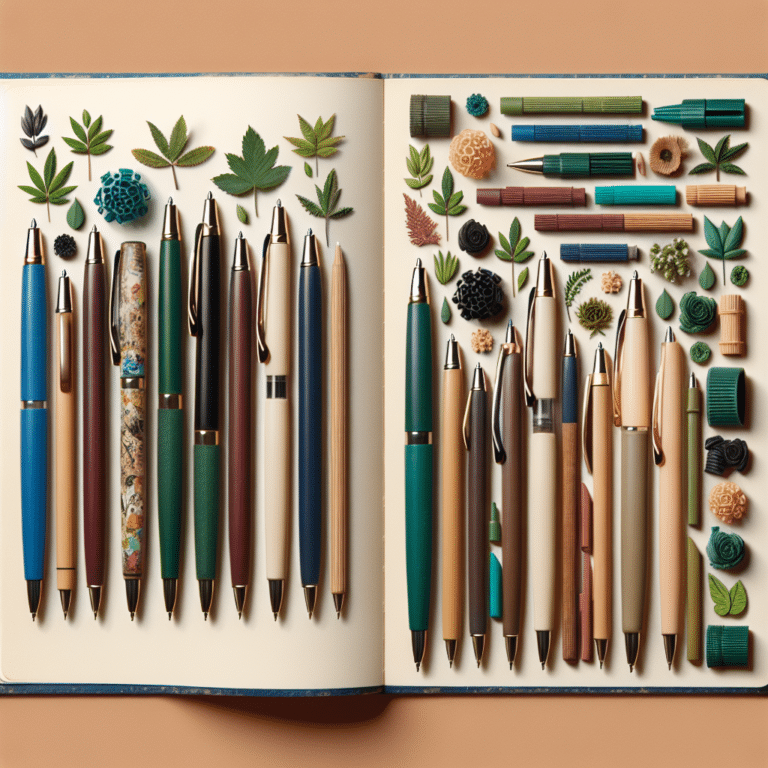 Using Recycled Material Ballpoint Pens for Sustainability