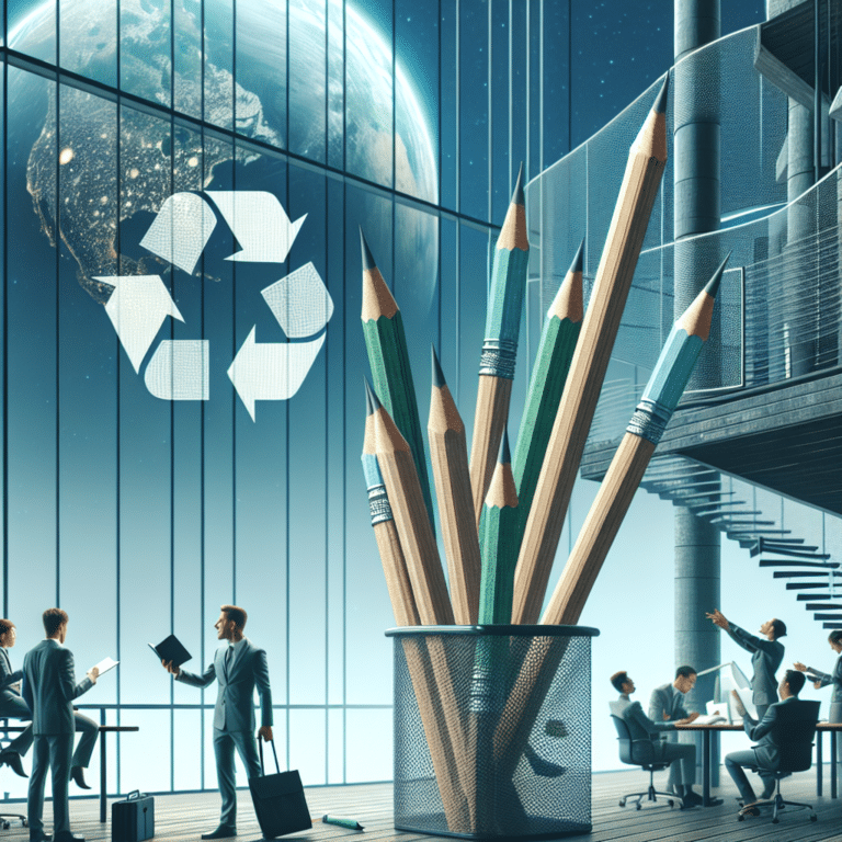 Revolutionizing Offices with Recycled Paper Pencils