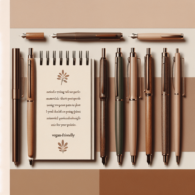 Best Vegan-Friendly Writing Pens