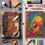 Revamping Old Diaries into Trendy Notebooks