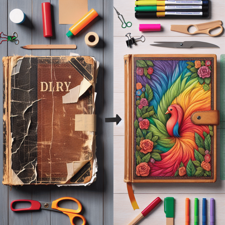 Revamping Old Diaries into Trendy Notebooks