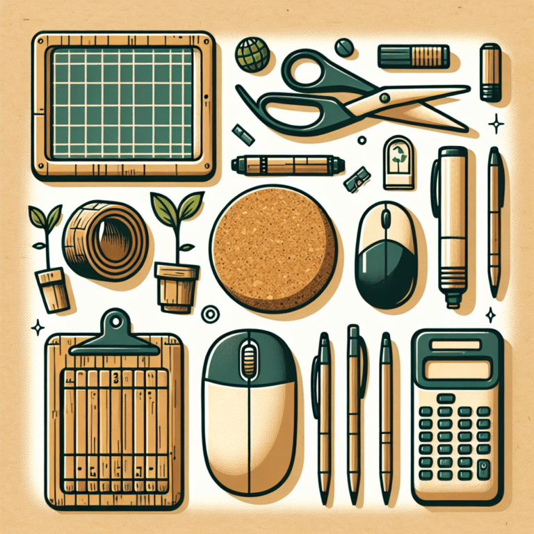 Biodegradable Office Tools and Gadgets