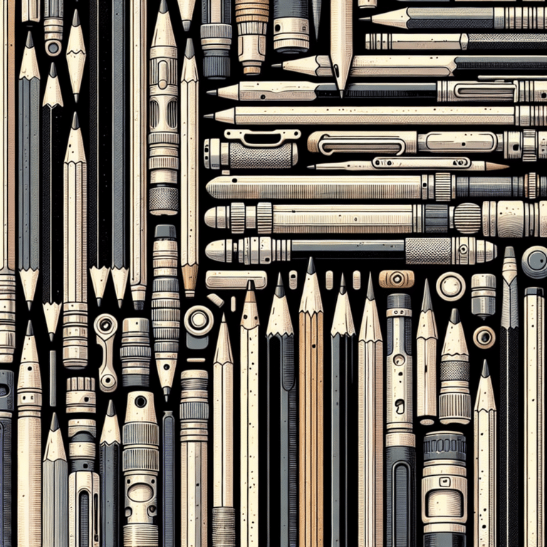 Mechanical Pencils Made from Recyclable Materials