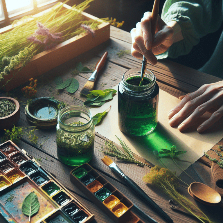 DIY Herbal Ink: An Eco-friendly Option
