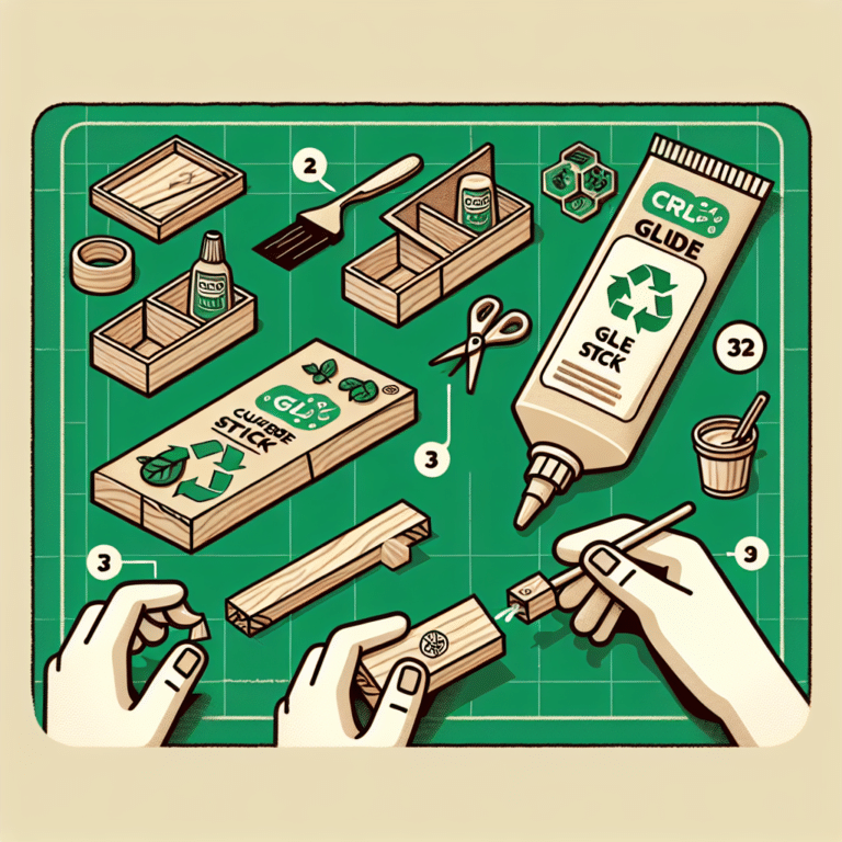 Homemade Eco-Friendly Glue Stick Tutorial