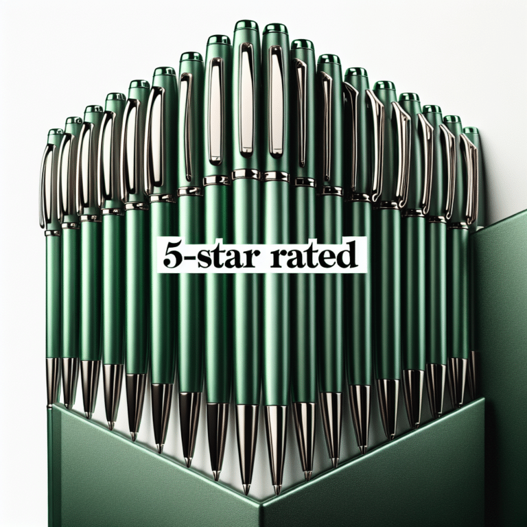 5-Star Rated Green Pens for Office Use