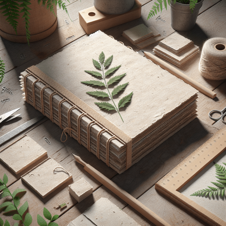 Creating DIY Eco-Friendly Notebooks