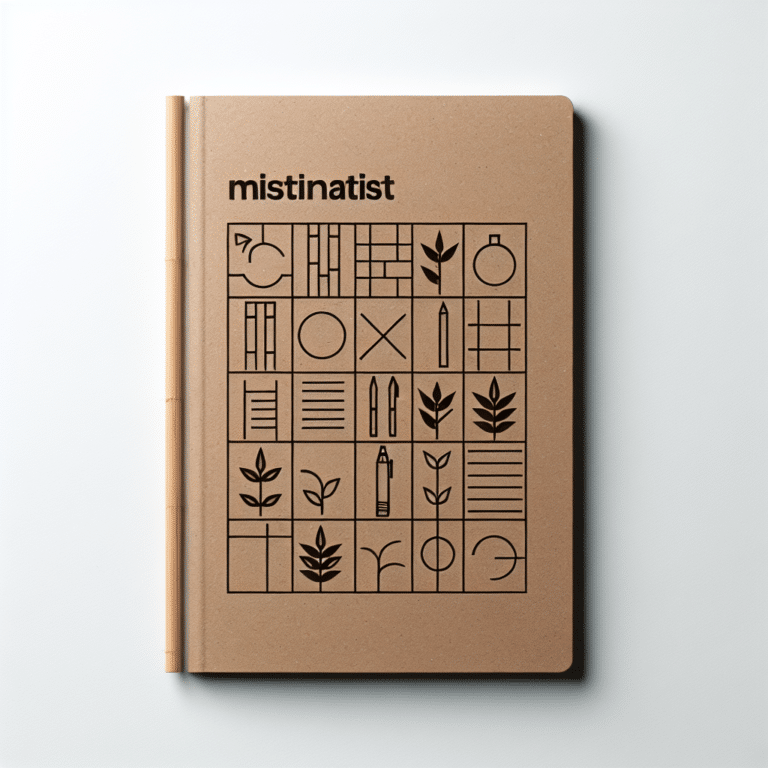 Minimalist Sustainable Notebook Ideas