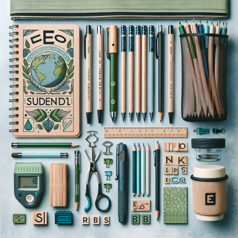 Eco Office Supply Kits for Students