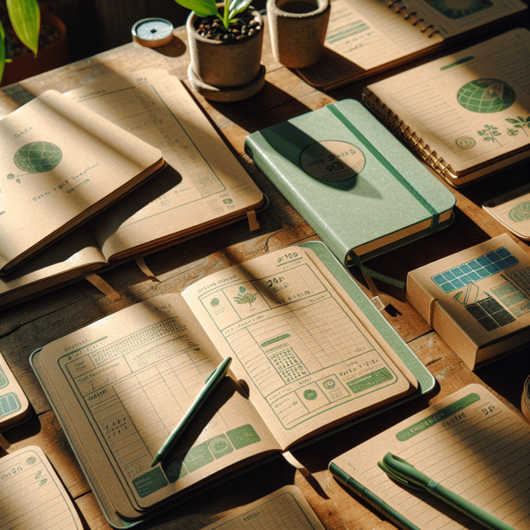 Dive into Sustainability: Best Eco-Friendly Planners and Diaries