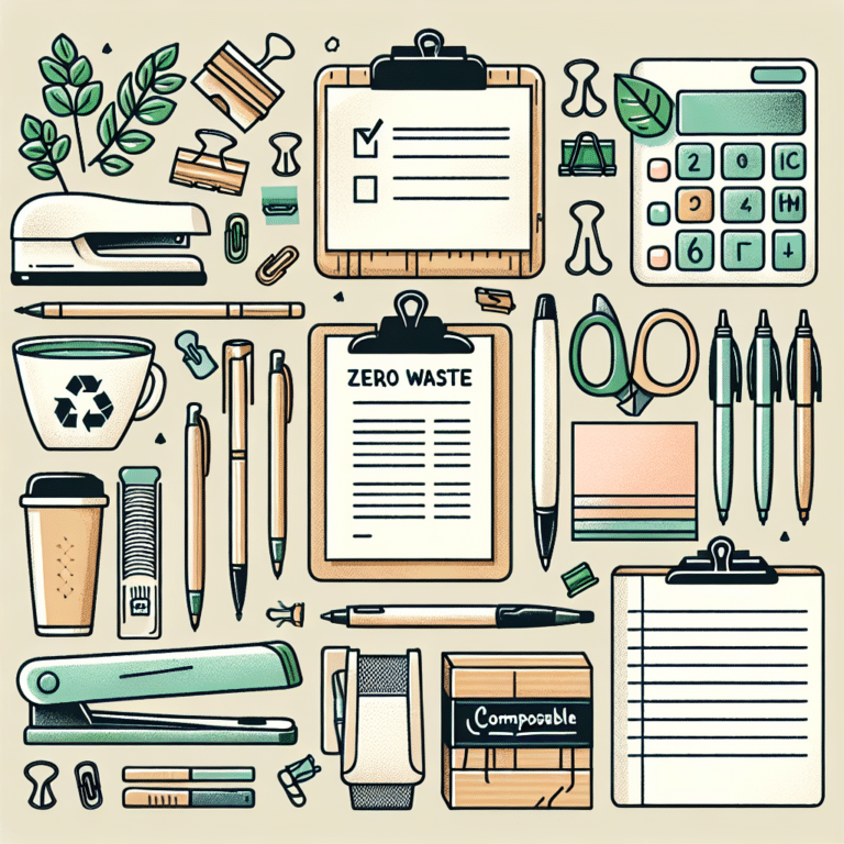 Zero Waste Office Supply Ideas