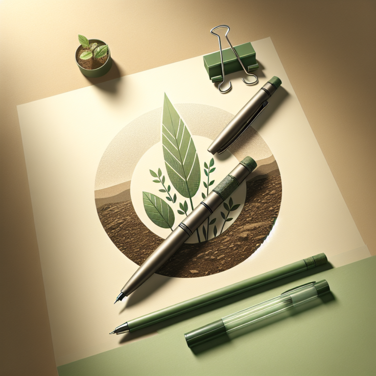Eco-Conscious Gel Pens for Work