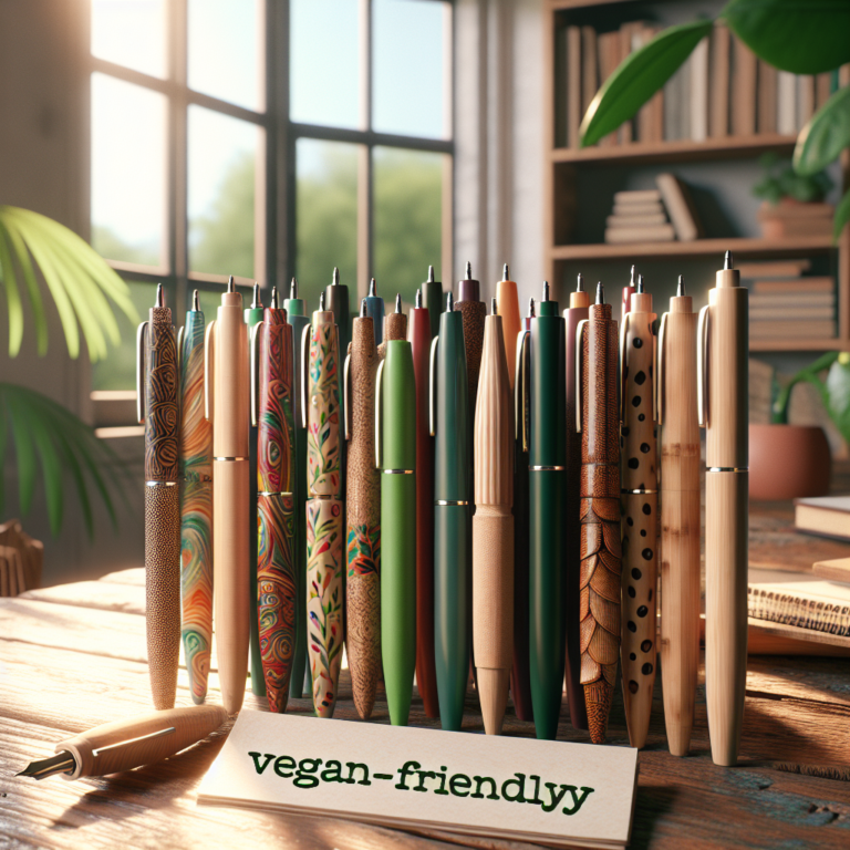 Vegan-Friendly Writing Pens