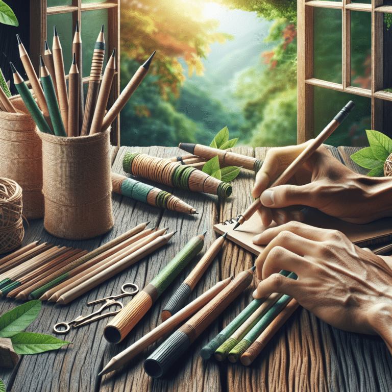 How to Craft Your Own Eco-Friendly Pens and Pencils