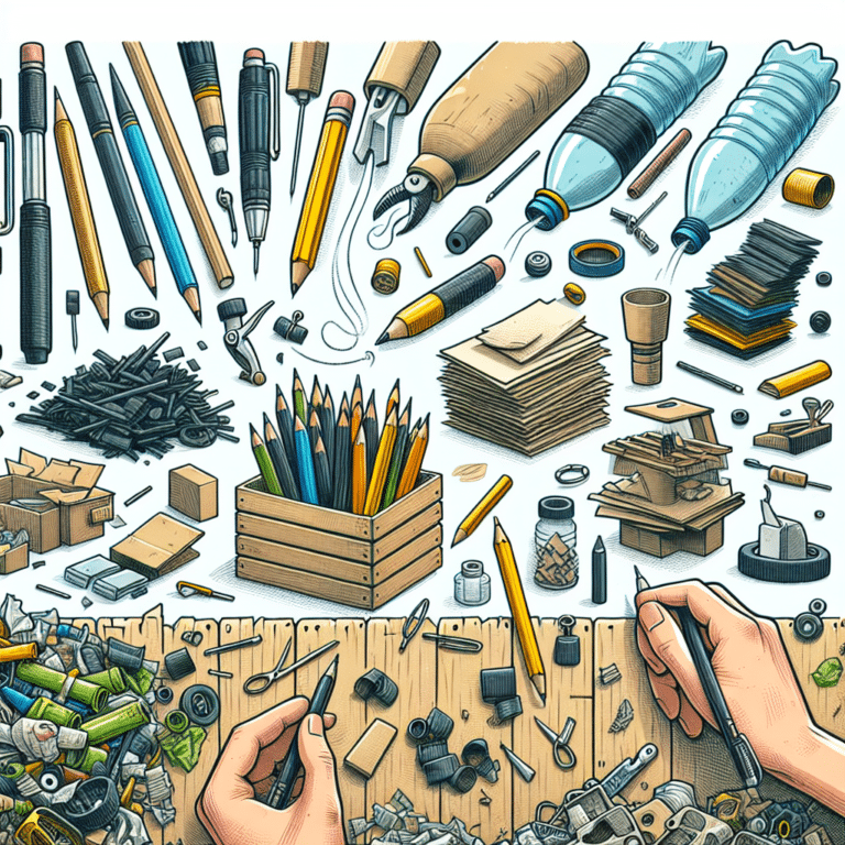 Crafting Recycled Pens and Pencils Guide