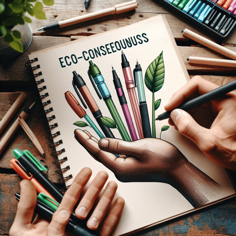 Eco-Conscious Gel Pens for Work