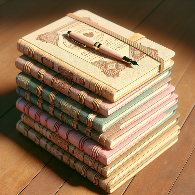 Recycled Paper Journals for Daily Writing