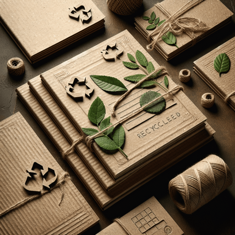 Eco-Friendly Notebooks Made from Recycled Paper