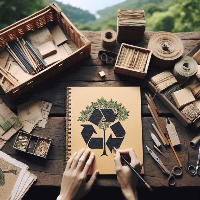 Creating Your Own Recycled Notebooks